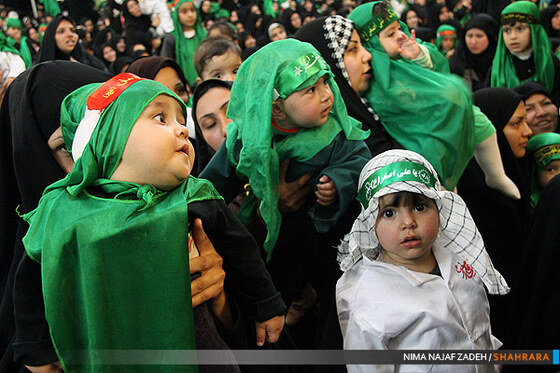 همایش شیرخوارگان حسینی در مشهد مقدس