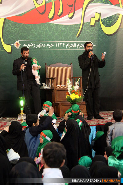 همایش شیرخوارگان حسینی در مشهد مقدس