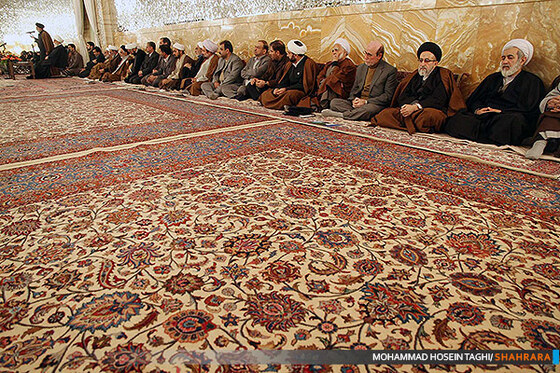 دیدار آیت الله طبسی با جمعی از  پژوهشگران