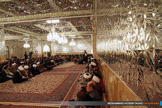 دیدار آیت الله طبسی با جمعی از  پژوهشگران