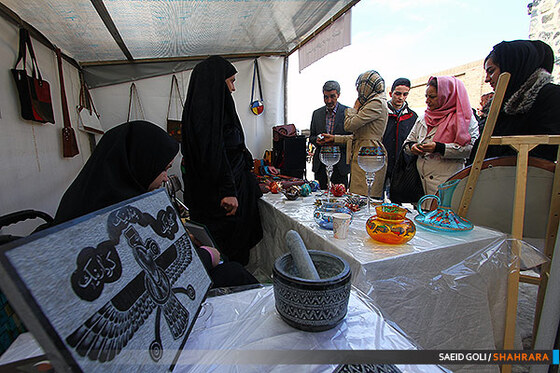 اولین جمعه بازار صنایع دستی در موزه مردم شناسی ویرانی‎