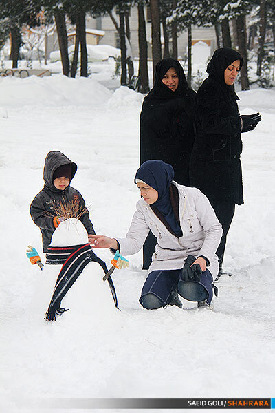 جشنواره آدم برفی
