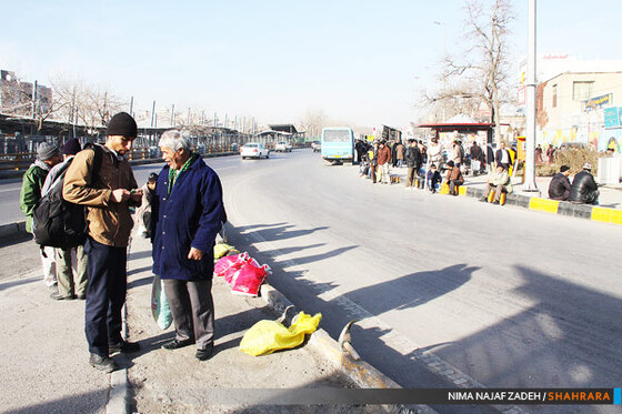کارگران در انتظار کار!