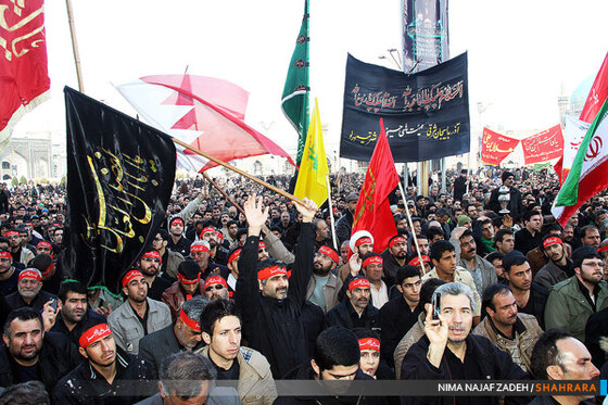 اجتماع عظیم عزاداران رضوی