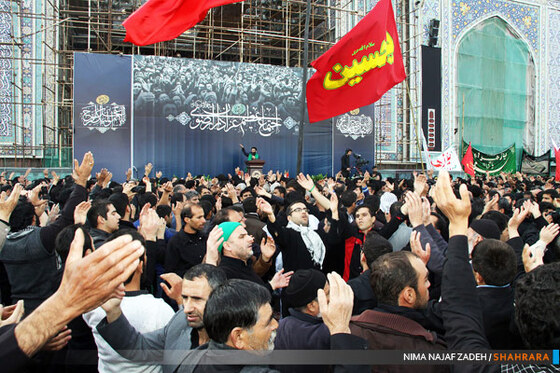 اجتماع عظیم عزاداران رضوی