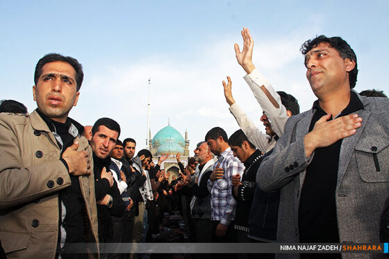 اجتماع عظیم عزاداران رضوی