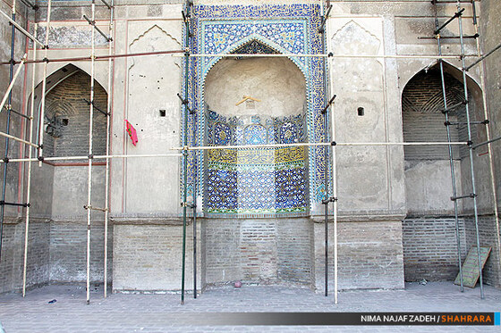 بازسازی مصلی تاریخی مشهد