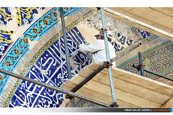 بازسازی مصلی تاریخی مشهد