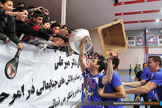 قهرمانی هندبال ثامن الحجج مشهد
