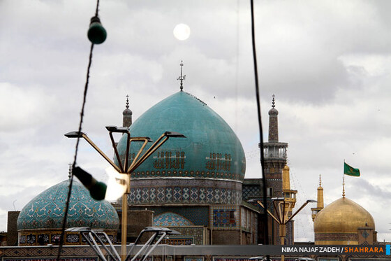 تحویل سال نو در حرم رضوی