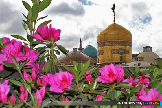 تحویل سال نو در حرم رضوی