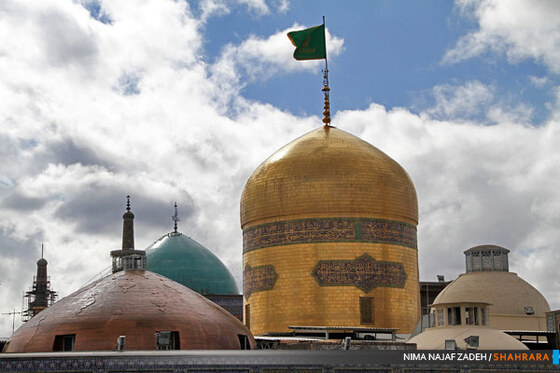تحویل سال نو در حرم رضوی