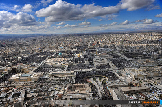 تحویل سال نو در حرم رضوی