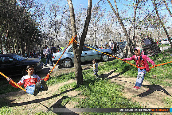 روز طبیعت در کمپ غدیر مشهد