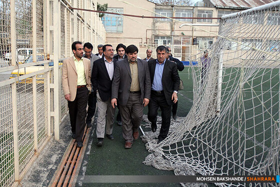 بازدید شهردار مشهد از مجموعه تختی