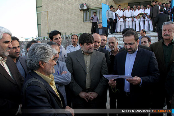 مراسم کلنگ زنی دانشگاه تربیت بدنی و علوم ورزشی