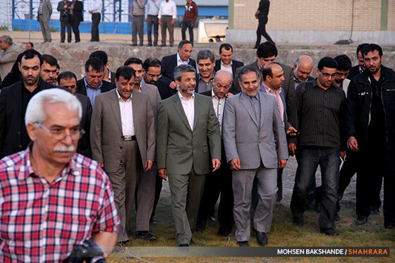مراسم کلنگ زنی دانشگاه تربیت بدنی و علوم ورزشی