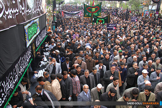 عزاداری و تشییع شهدای گمنام