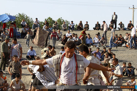 کشتی چوخه در محلات مشهد