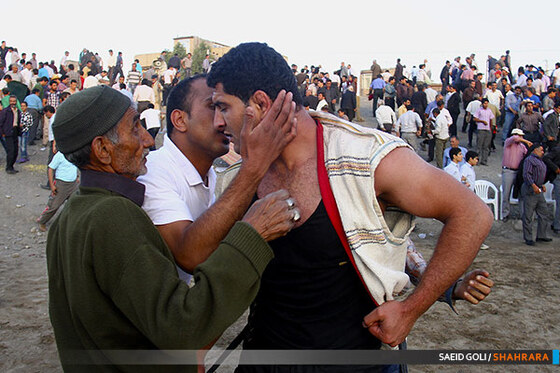 کشتی چوخه در محلات مشهد