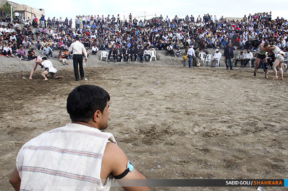 کشتی چوخه در محلات مشهد