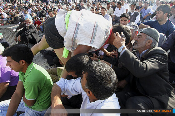 کشتی چوخه در محلات مشهد