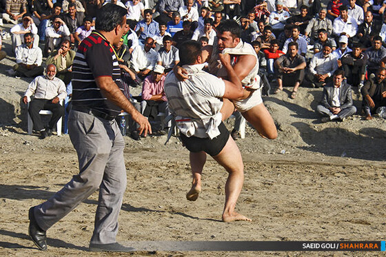کشتی چوخه در محلات مشهد