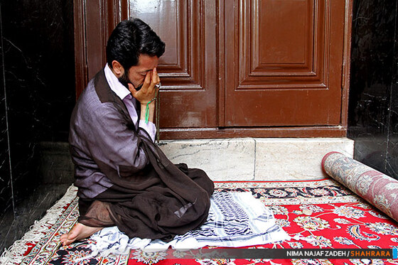 مراسم معنوی اعتکاف 