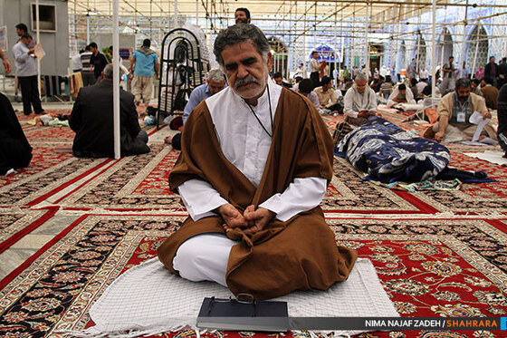 مراسم معنوی اعتکاف 