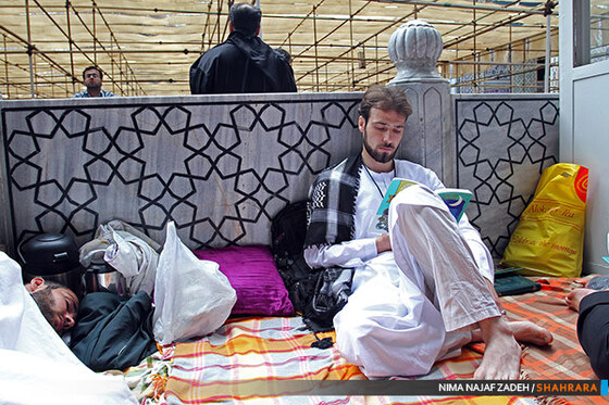 مراسم معنوی اعتکاف 
