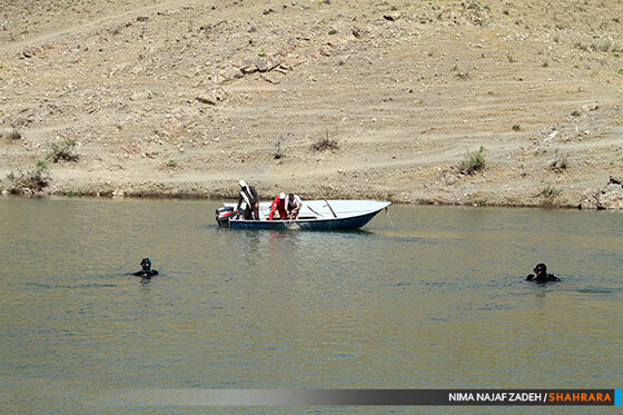عملیات جستوجوی نوجوان غرق شده