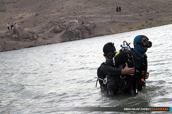 عملیات جستوجوی نوجوان غرق شده