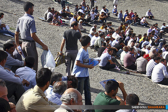 در حاشیه مسابقات کشتی چوخه توس