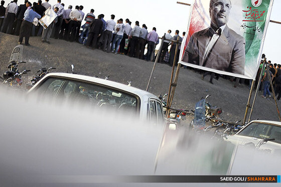 در حاشیه مسابقات کشتی چوخه توس