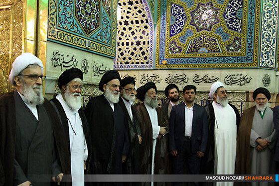 غبارروبی مضجع منور رضوی
