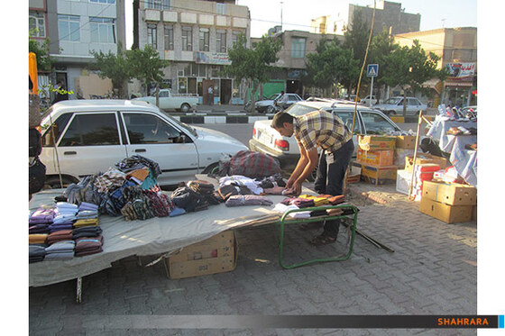 بازار محلی در منطقه پنج