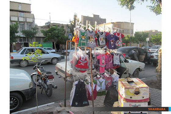 بازار محلی در منطقه پنج