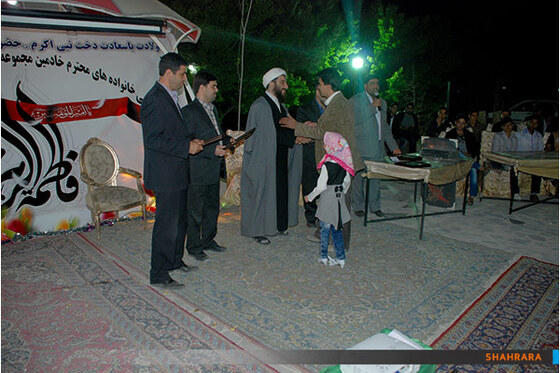 تجلیل از خادمان محله نوده در منطقه دو