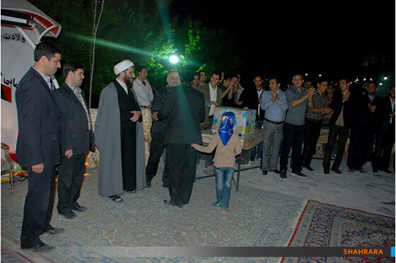 تجلیل از خادمان محله نوده در منطقه دو