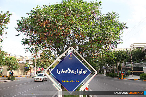 یک بعد از ظهر داغ تابستانی در ملاصدرا
