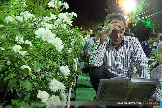 برپایی محفل انس با قرآن «نسیم وحی » در بوستان ایزدی
