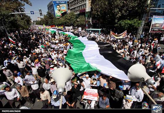 راهپیمایی پرشکوه روز قدس در مشهد