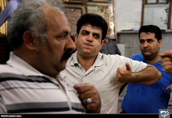 ورزش باستانی در زورخانه امیر کبیر