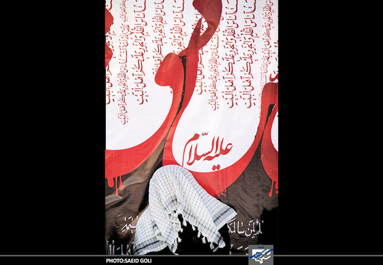 تشرف عزادارن مکتب جعفری به حرم رضوی 