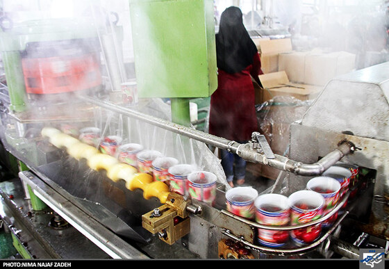 کارخانه تولید کمپوت گیلاس