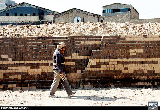 کارگران کوره آجرپزی