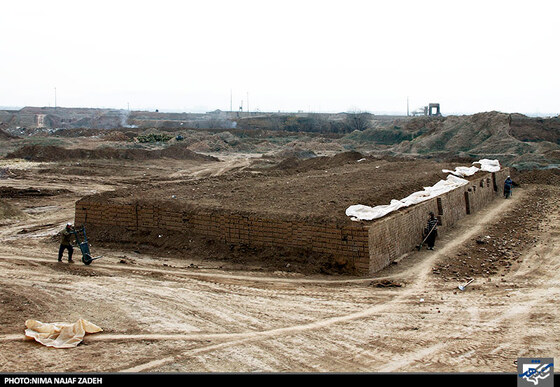 کارگران کوره آجرپزی