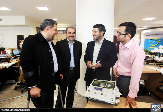 بازدید سردار نجاتی مدیرکل بنیاد حفظ و نشر آثار و ارزش های دفاع مقدس خراسان رضوی از تحریریه شهرآرا