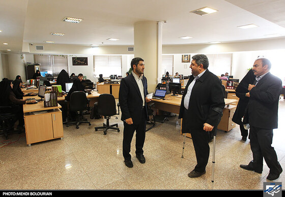 بازدید سردار نجاتی مدیرکل بنیاد حفظ و نشر آثار و ارزش های دفاع مقدس خراسان رضوی از تحریریه شهرآرا
