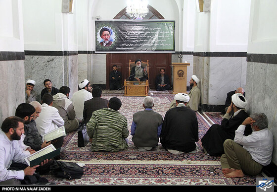 چهلمین روز درگذشت آیت ا... طاهری